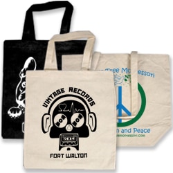 Custom Printed Cotton & Non-woven Totes